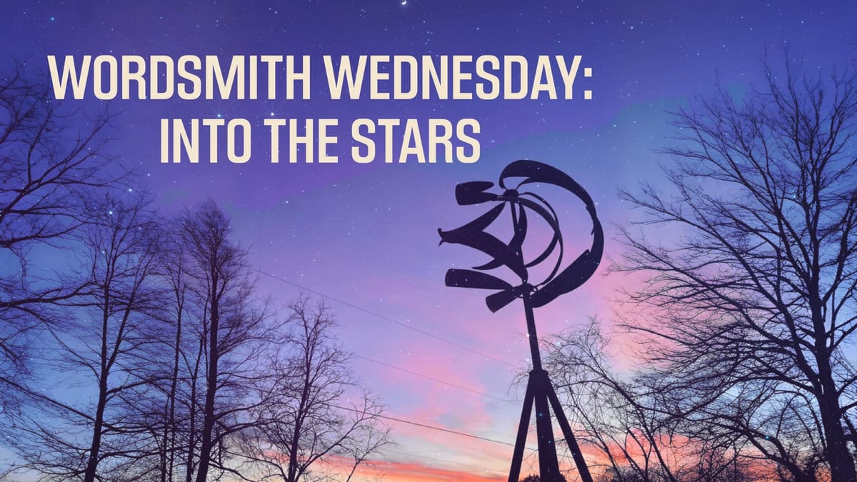 Wordsmith Wednesday: Into the Stars